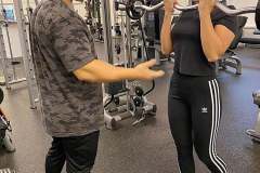 Training mit Hantel