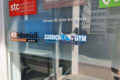 Eingang Zuerich Gym